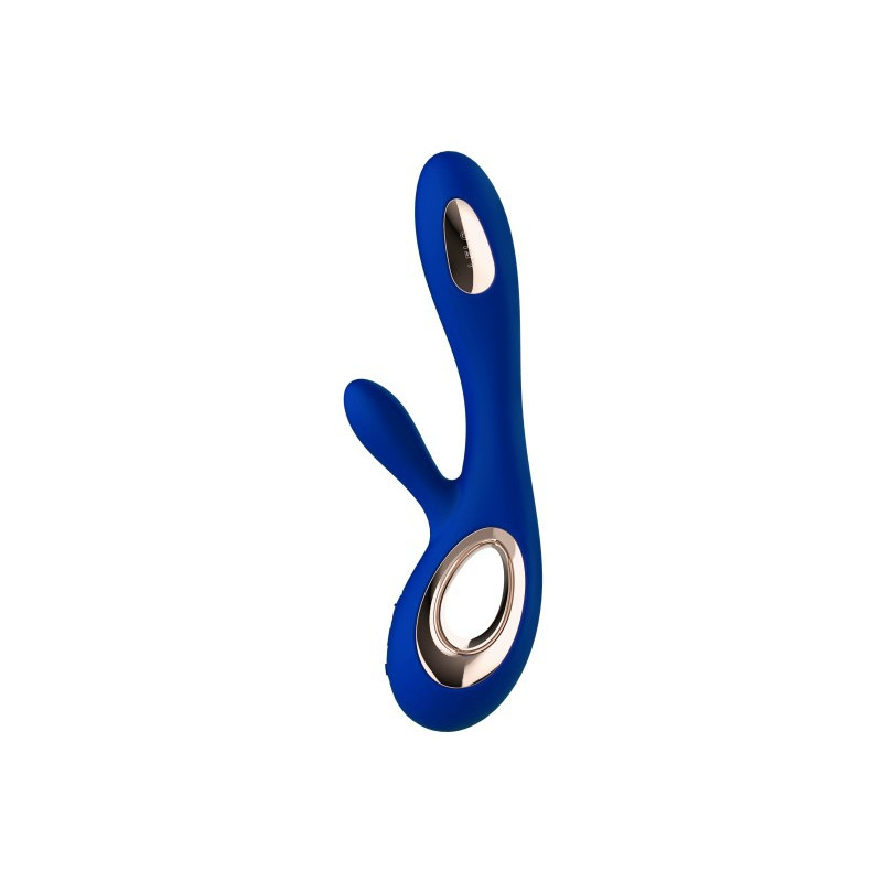 LELO Vibromasseur Soraya Wave 22 x 3.8 cm Bleu nuit